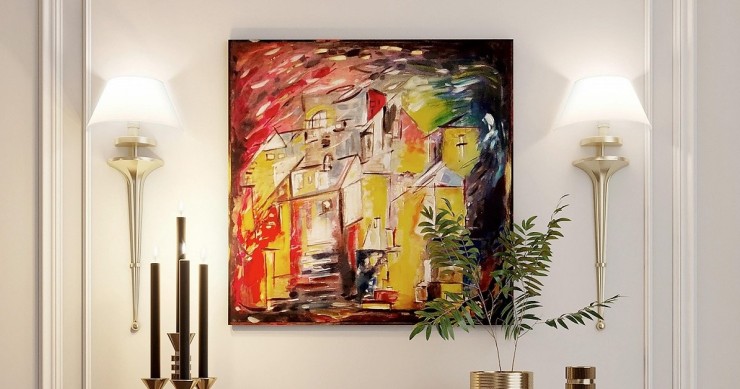 Due luminose applique da parete