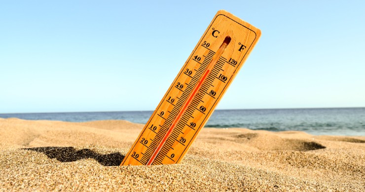 caldo nel weekend