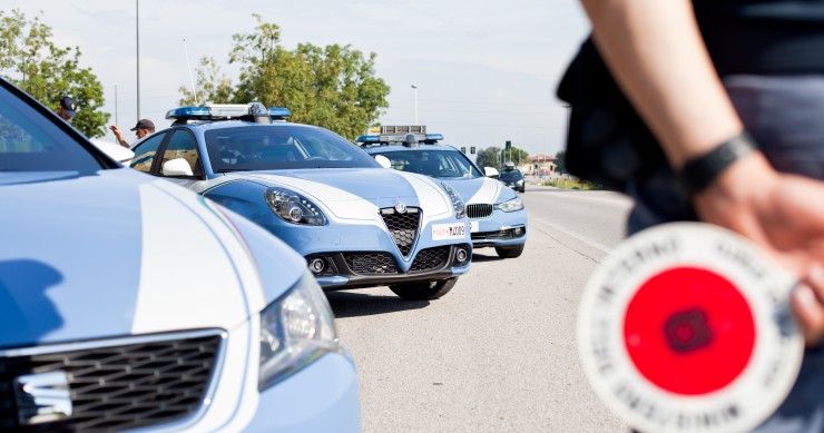 multa corsia autostrada