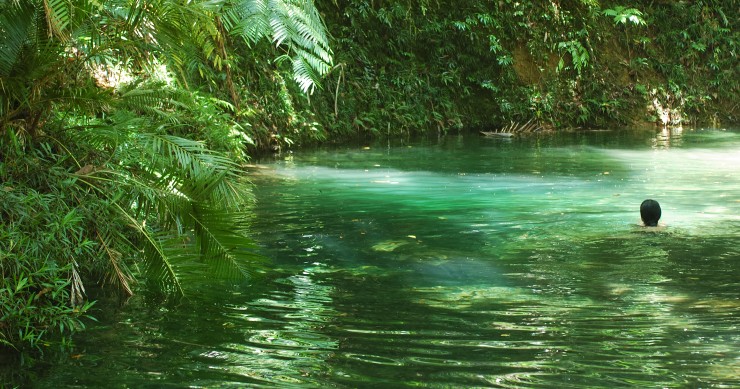laghetto verde Subiaco