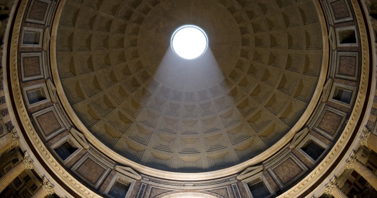 perche il pantheon ha il buco sul tetto