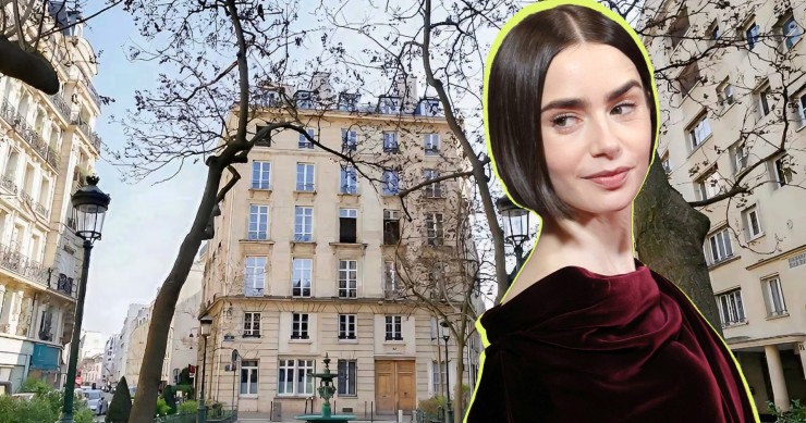 Lily Collins, l'attrice protagonista di "Emily in Paris"