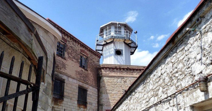 La torre centrale dell'Eastern State Penitentiary di Philadelphia