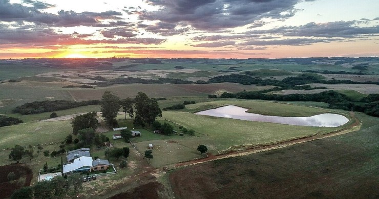 La valle del Rio Grande Del Sol
