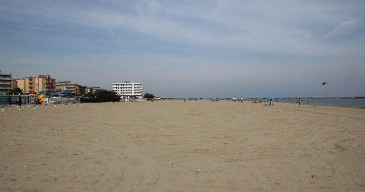 La spiaggia di Punta Marina