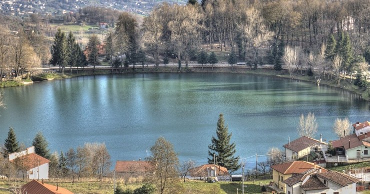 Il lago Sirino nel cuore della Basilicata