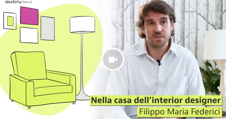 nella casa dell'interior designer