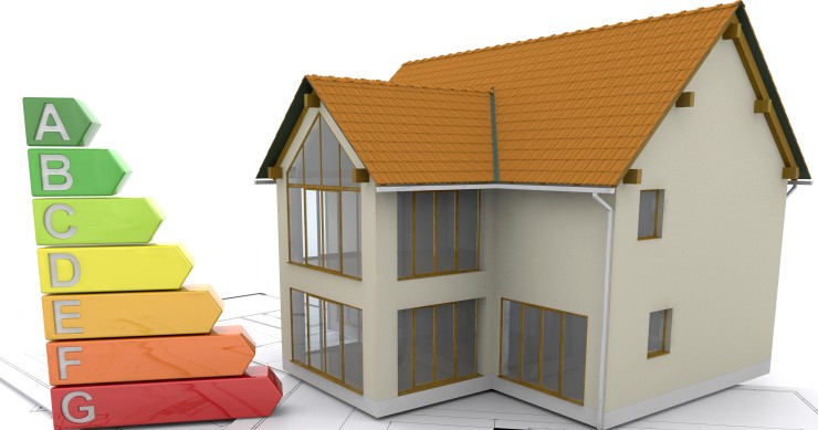 casa con classi energetiche 