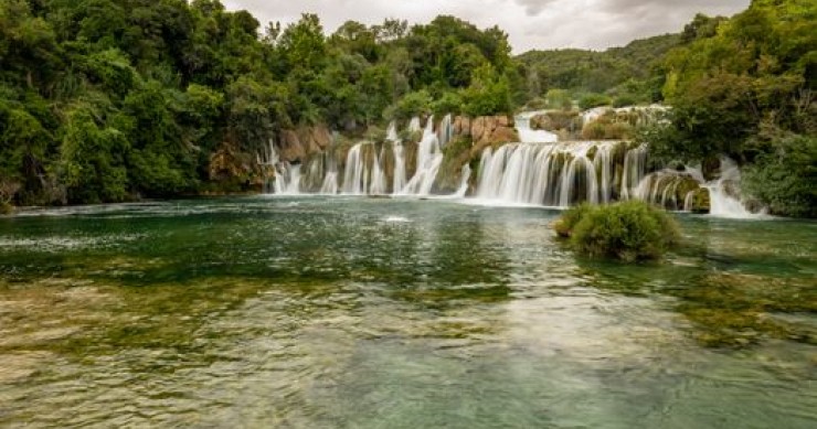 Krka, il parco croato delle cascate d’argento e mulini
