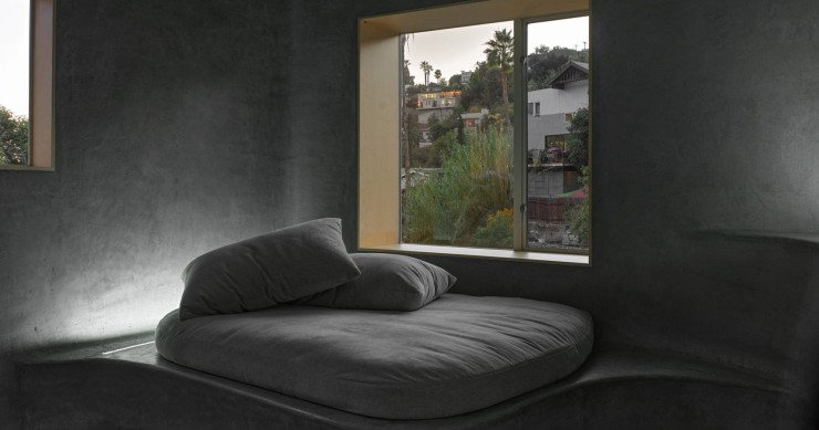 La Museum Tower House si trova nel quartiere di Mount Washington a Los Angeles