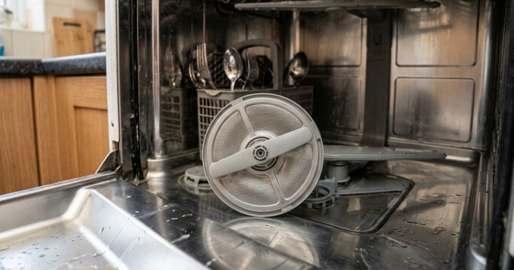 cosa succede se non pulisci il filtro della lavastoviglie