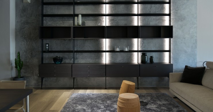 arredare casa con il nero 
