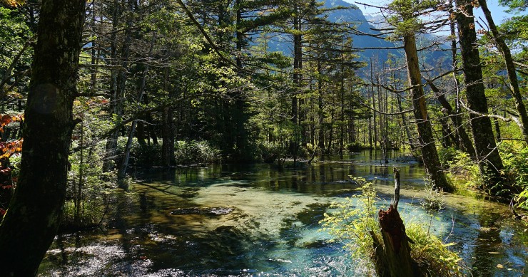 Niente auto e acqua turchese: l’oasi alpina del Giappone