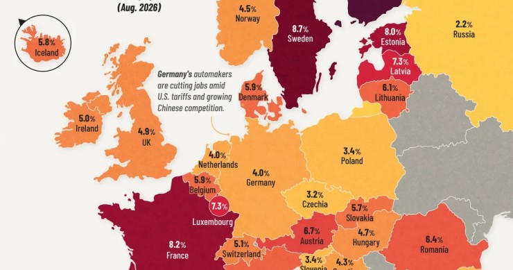 Disoccupazione in Europa