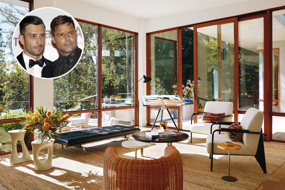 Ricky Martin E Suo Marito Aprono Le Porte Della Loro Nuova Villa Di Beverly Hills Idealista News