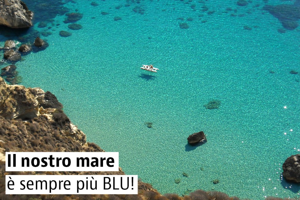 Il nostro mare è sempre più blu!