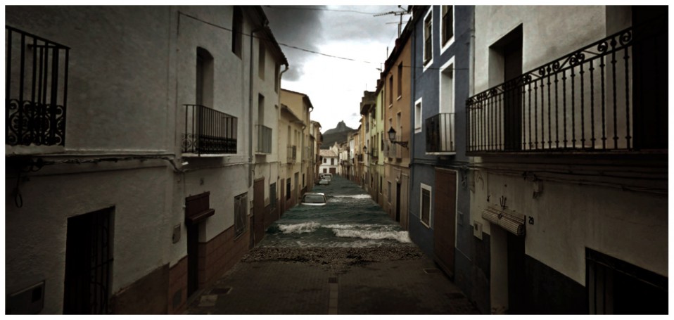 cinemascapes: my street view edition - Spanish floods / Aaron Hobson / Aaron Hobson