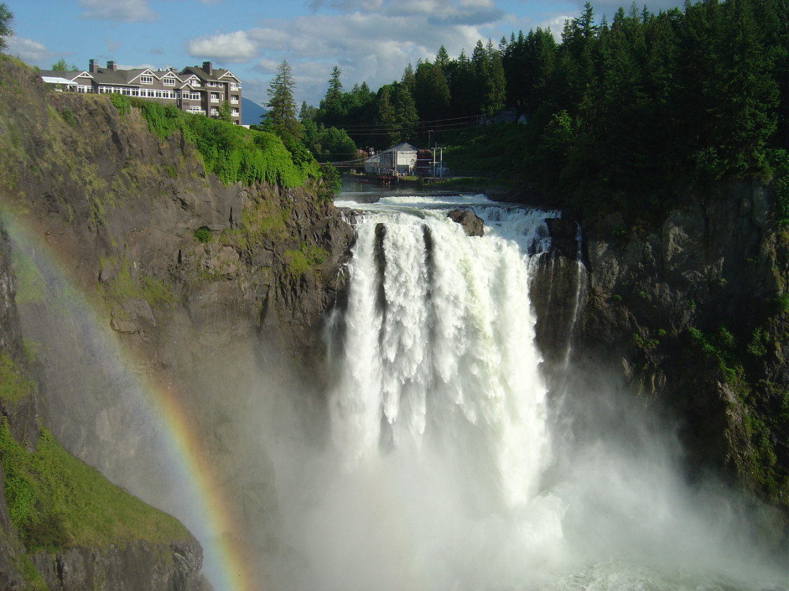 La cascata di Snoqualmie, a Washington (USA) / Wikimedia commons