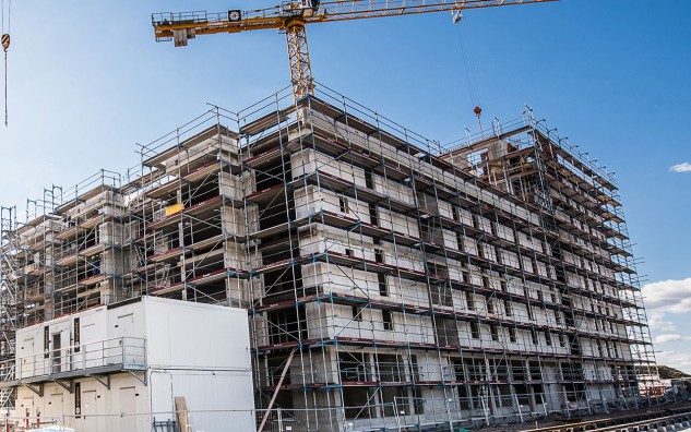 Un complesso con una superficie di 6.000 m2 e 162 abitazioni / Frey Architekten
