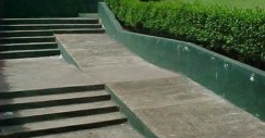 Rampa d'accesso realizzata male