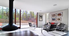 Casa di campagna progettata da Johnsen Schmaling Architects