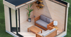 Queste case prefabbricate in legno di Leroy Merlin costano meno di 12.000 euro
