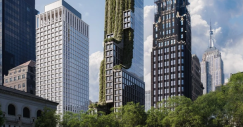 Il rivoluzionario progetto del grattacielo passivo coperto di fiori nel cuore di New York