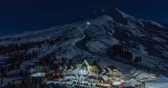 Hotel Timberline Lodge dove è stato girato "Shining"