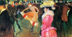 "La Danse ou Dressage des nouvelles par Valentin-le-Désossé" di Henri de Toulouse-Lautrec