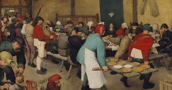 "Il Banchetto nuziale" di Pieter Brueghel il Vecchio