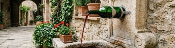 fontana del vino Abruzzo