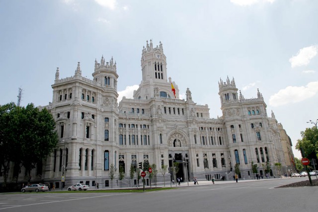 la sede del comune di madrid