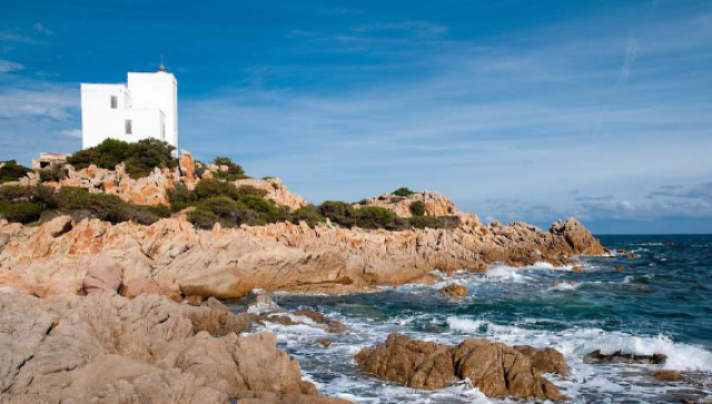 faro di capo comino, siniscola