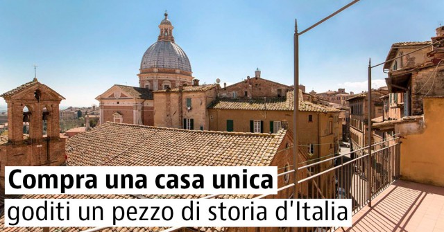 Compra una casa unica: goditi un pezzo di storia d'Italia