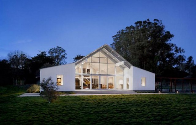 La casa ecologica nelle campagne californiane