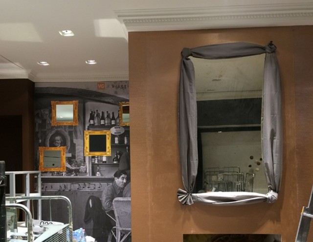 Negozio a Milano arredato da Home stagers