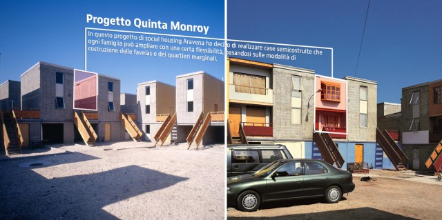 Case progettate dall'architetto cileno Alejandro Aravena
