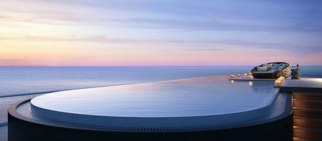 Attico con vista sull'oceano a Miami