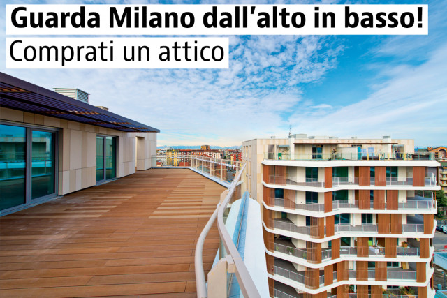Attici di nuova costruzione a Milano