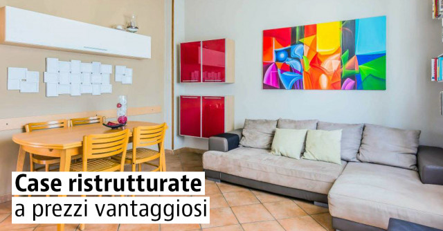 Casa ristrutturata: ottimo prezzo, pronta all'uso