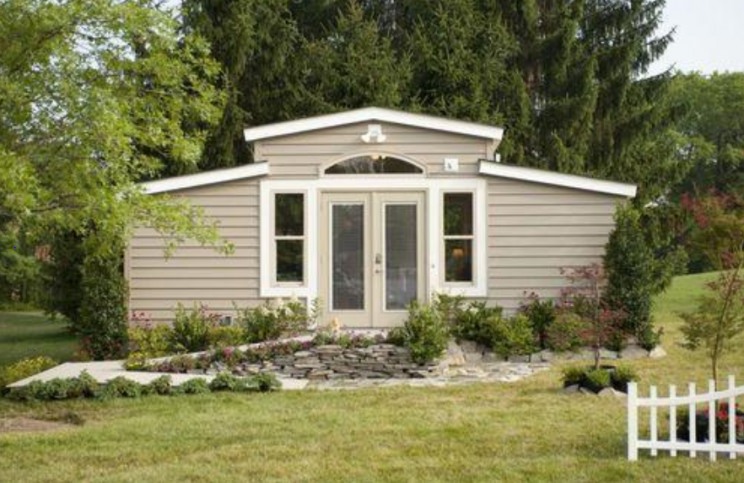 Casa prefabbricata in PVC
