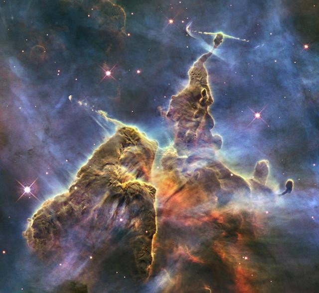 La nebulosa nota come “I pilastri della Creazione”