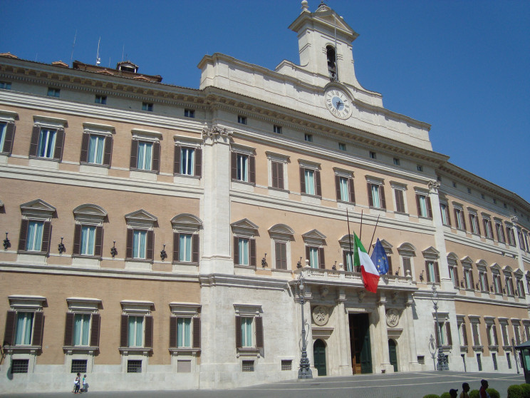 Palazzo di Montecitorio / Wikimedia commons