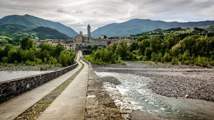 Vista di Bobbio dal Ponte del Diavolo / Flickr/Creative commons
