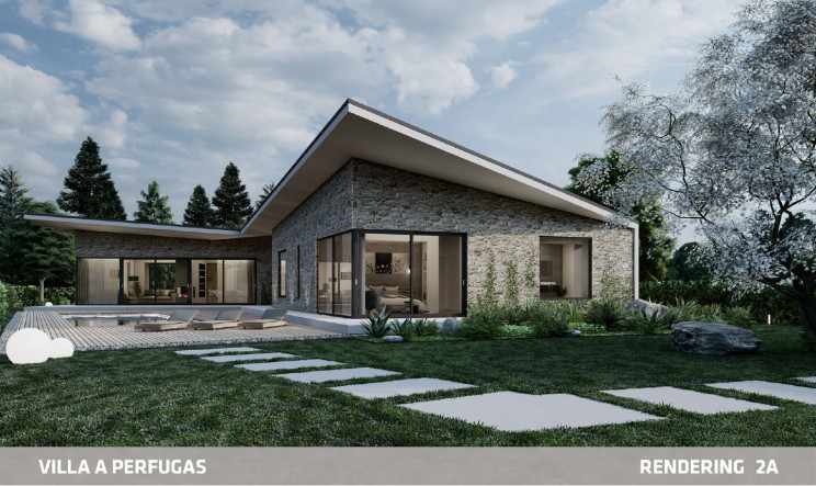 Una villa da sogno realizzata a Sassari