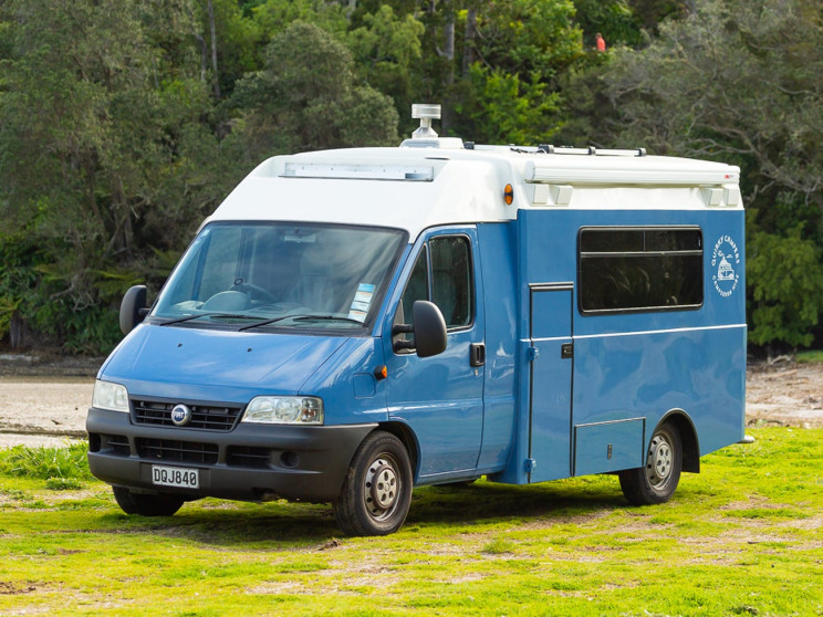 Una minicasa di lusso che era un'antica ambulanza
