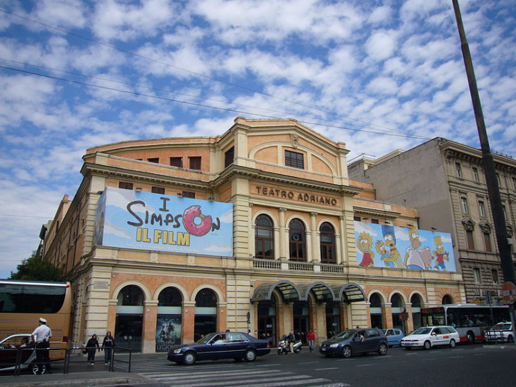 Il Cinema Adriano di Roma / Lalupa/wikipedia