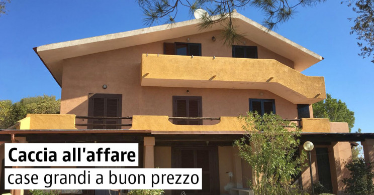 Case grandi a buon prezzo