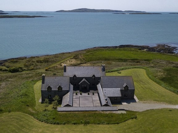 Casa sull'isola irlandese