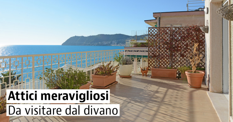 Attici in vendita con visita virtuale